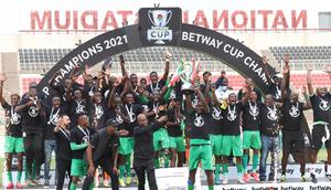 2021 Betway Cup winners Gor Mahia (Photo Credit: FKF)