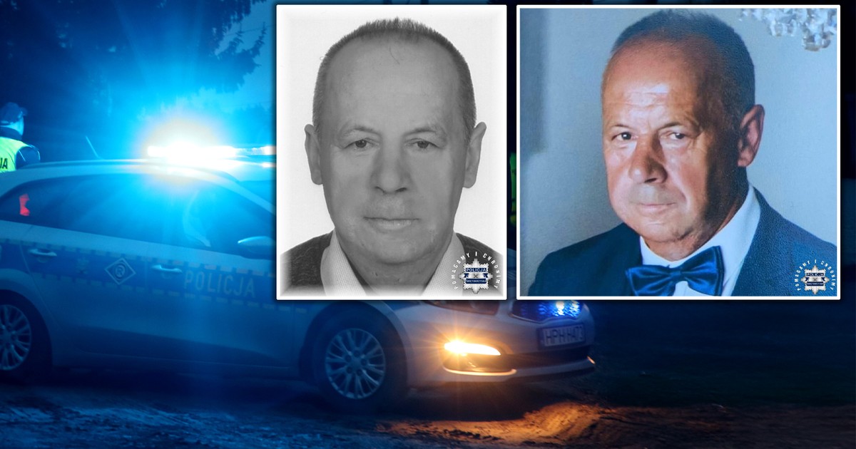 W muszce na zdjęciu. W rzeczywistości może być boso w lesie. Trwa obława za Józefem Kozodujem