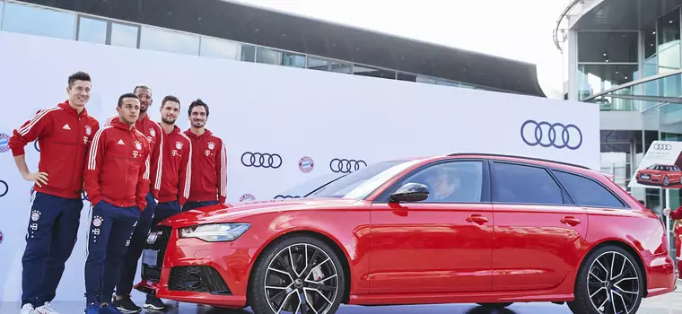 Robert Lewandowski ma nowy samochód służbowy