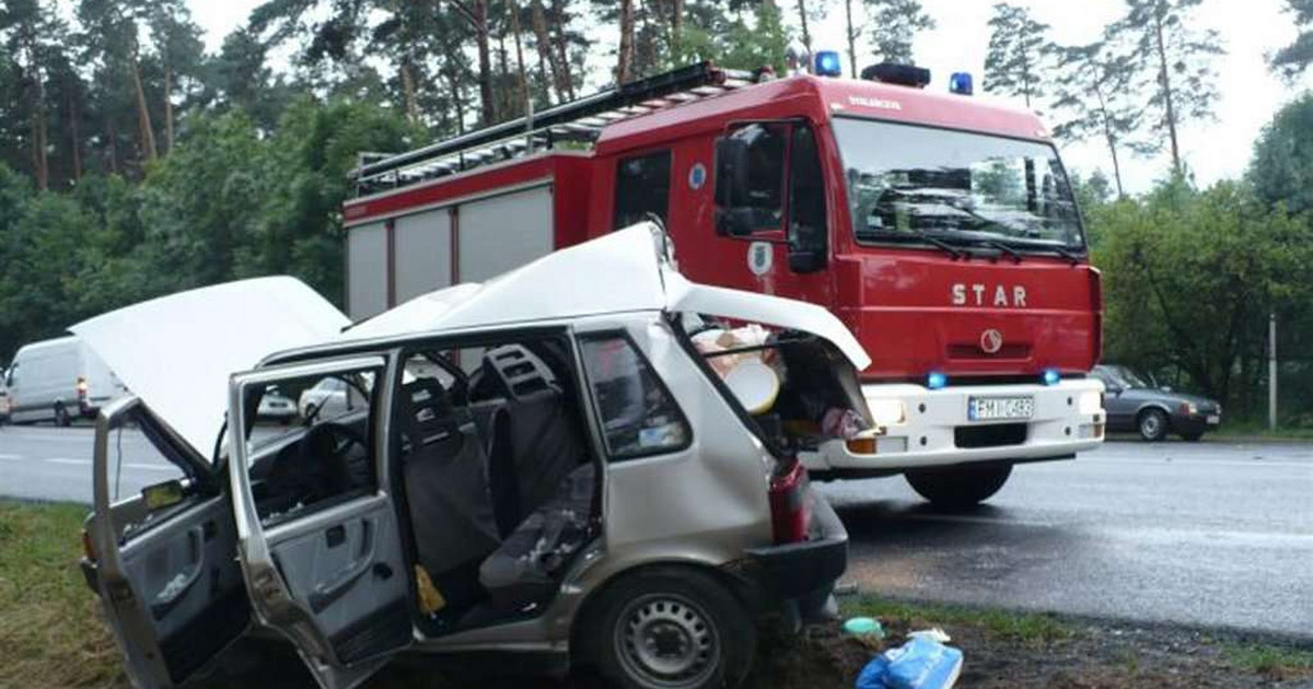 Tragiczny Karambol! Nie Żyje Kobieta. Foto