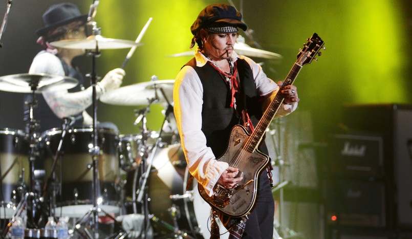 Gitarzysta Johnny Depp