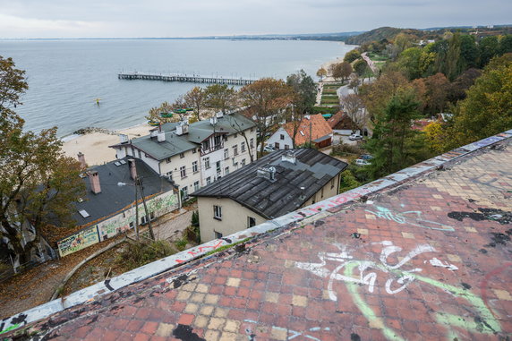 Opuszczone sanatorium "Zdrowie" w Gdyni Orłowie