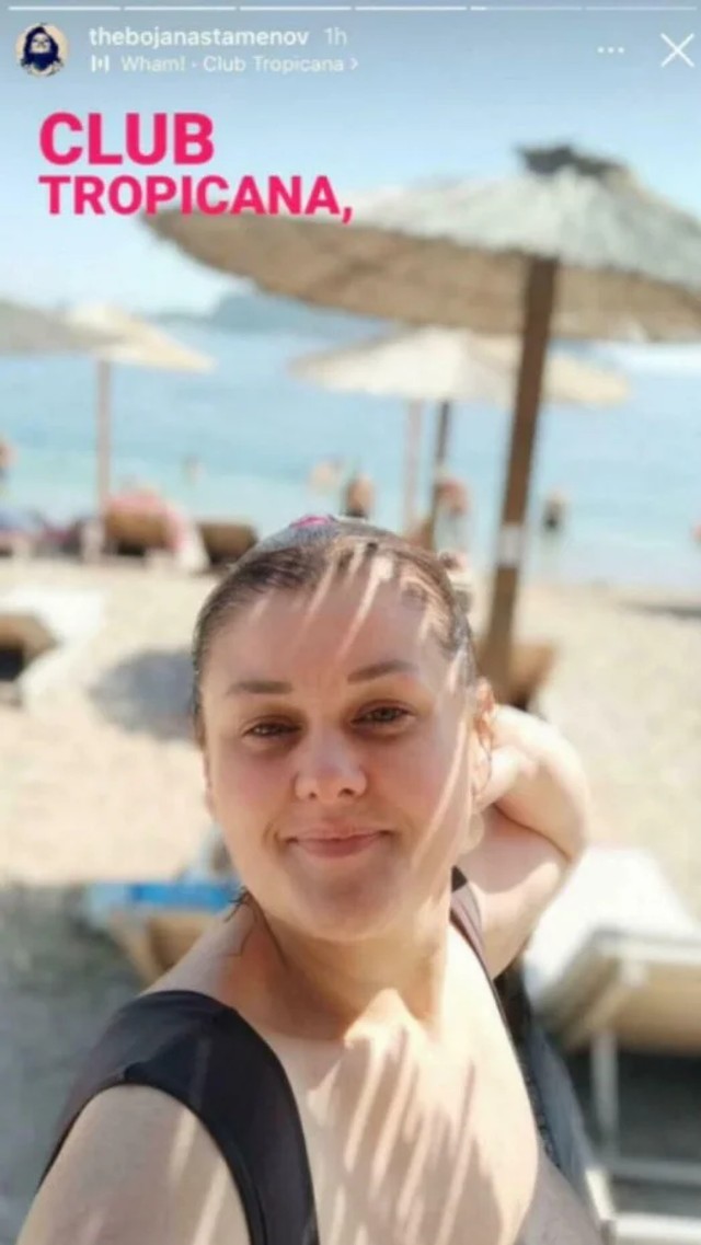 Bojana Stamenov u kupaćem kostimu