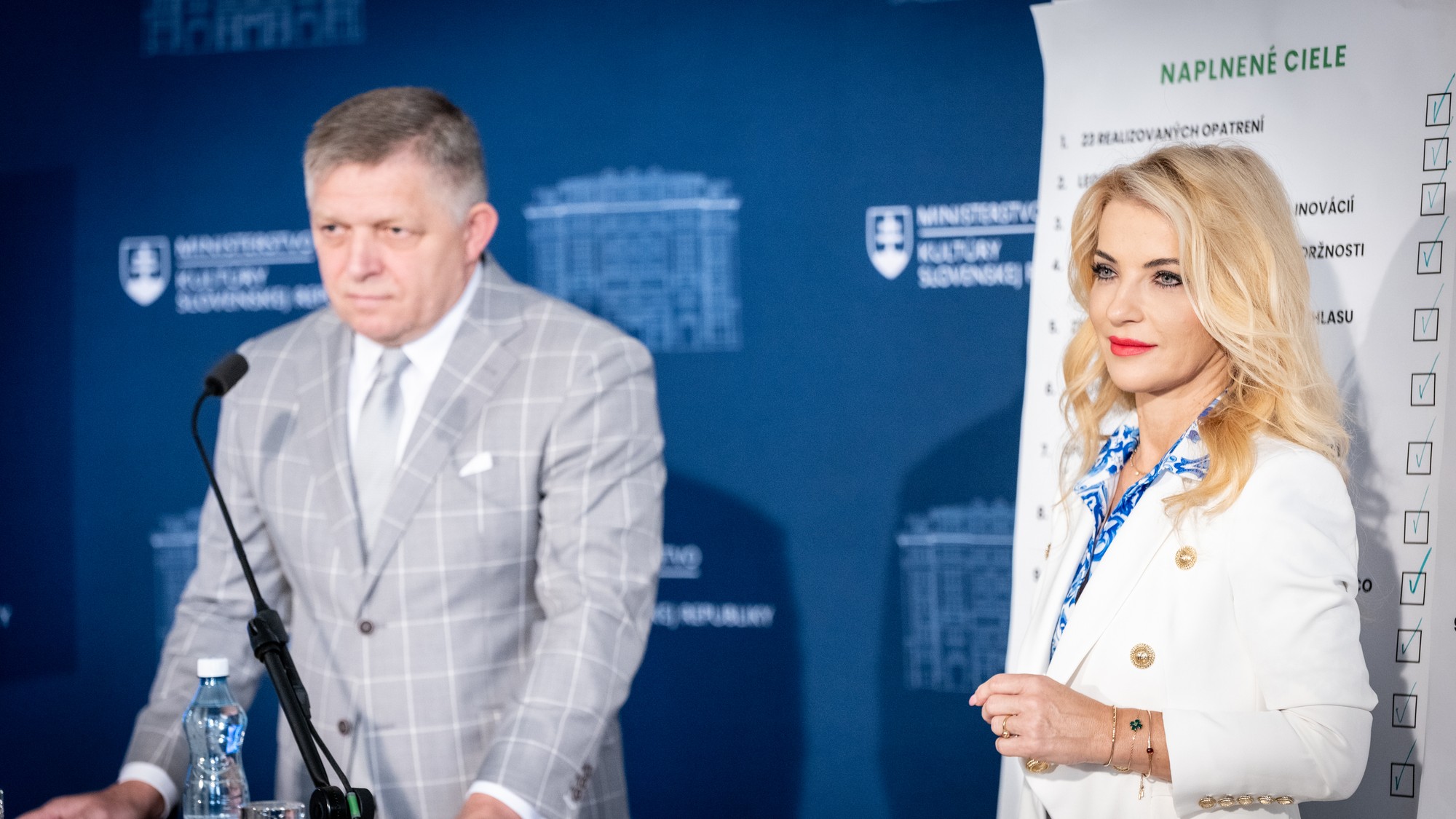 Návšteva premiéra Roberta Fica na Ministerstve kultúry SR