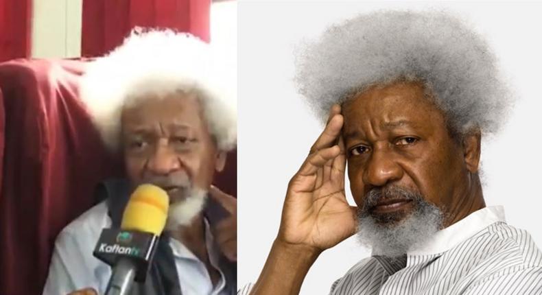 Forget the existence of  Buhari’s administration or you’ll go mad – Wole Soyinka advises