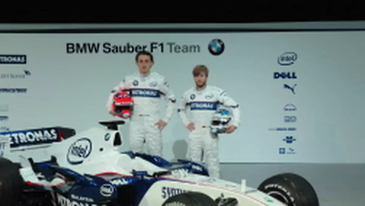 Formuła 1: Robert Kubica i Nick Heidfeld nadal kierowcami BMW Sauber!