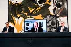 Kanclerz Niemiec: Wprowadzamy tarczę ochronną