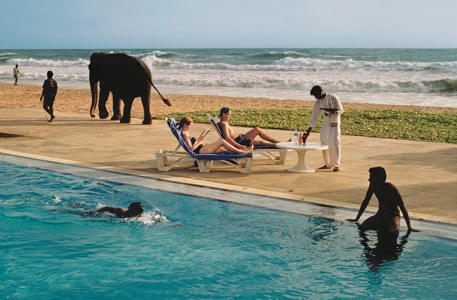 Sri Lanka. Położony na południu wyspy park narodowy Udawalawe słynie z licznej populacji słoni
