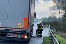 O krok od wybuchu na niemieckiej autostradzie. Ryzyko było tak duże, że zamknięto trasę