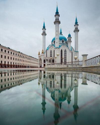 10. miejsce: Kreml z murami i basztami  z XVI-XVII w. w Kazaniu.