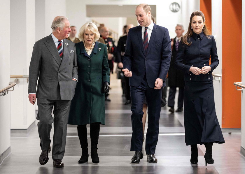 FILE PHOTO: Britain's Prince Charles and Camilla, Duchess of Cornwall visit the Tower of London in L
