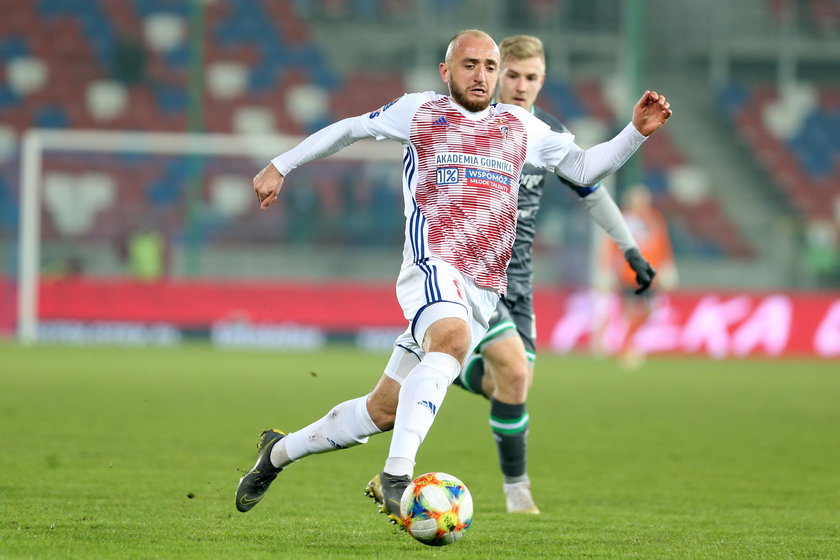 Pilka nozna. Ekstraklasa. Gornik Zabrze - Wisla Krakow. 03.05.2019