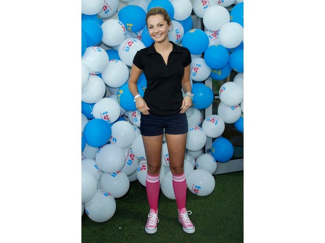 Wielki Mecz Politycy kontra Gwiazdy TVN 2011 - Małgorzata Socha.