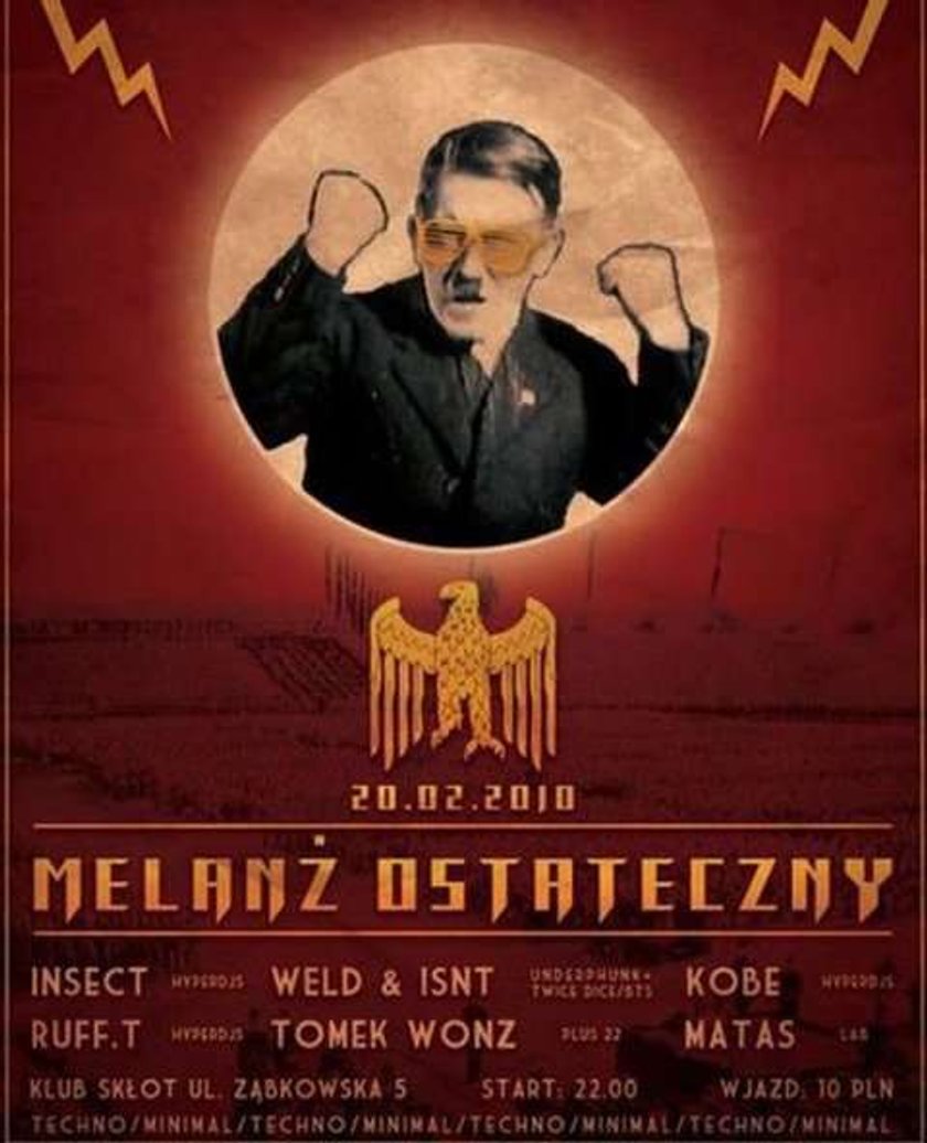 Szok! Hitler zaprasza na imprezę