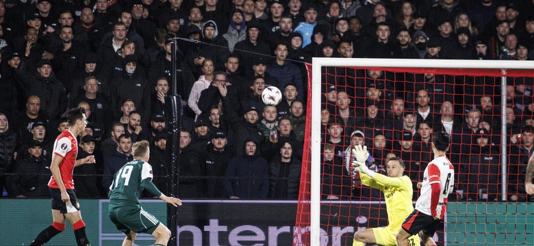 Liga Europy. Trzeci gol Świderskiego, debiut Ziółkowskiego, czerwona kartka Kędziory