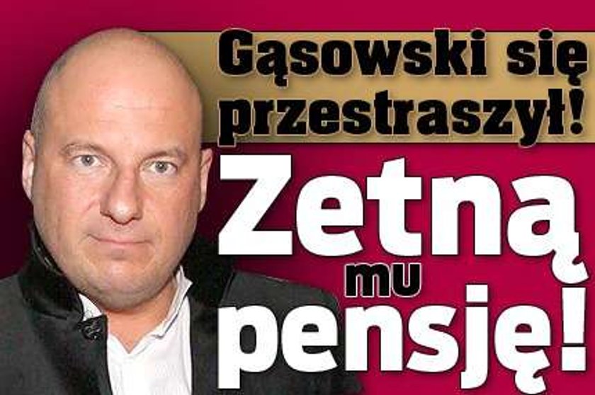 Gąsowski się przestraszył? Zgodził się na obniżkę pensji