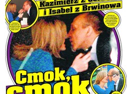 Zobacz, jak Marcinkiewicz całuje Isabel