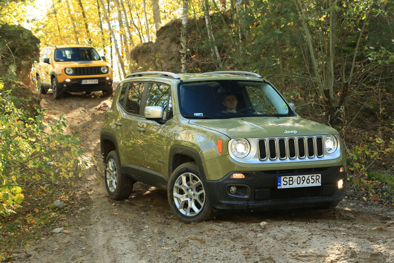 Jeep Renegade 4x4 1.4 kontra Jeep Renegade  2.0 Trailhawk - rodzinna potyczka