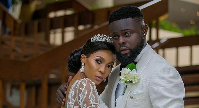 Yomi Casual and Grace Onuoha wed in October 2017.