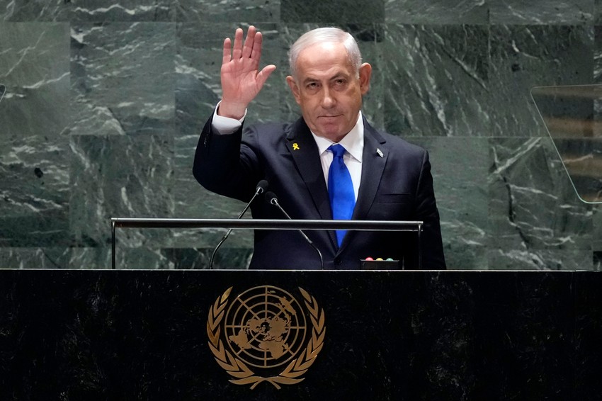 Benjamin Netanjahu na Generalnoj skupštini UN-a: Nakon njegovog govora počeo je napad na Bejrut u kom je ubijen Nasralah