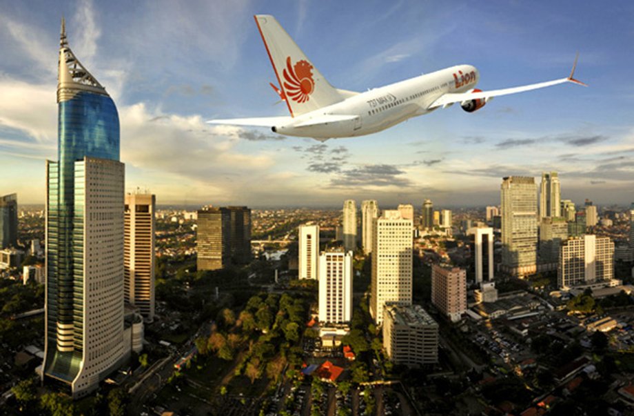 Boeing 737 MAX w malowaniu Lion Air