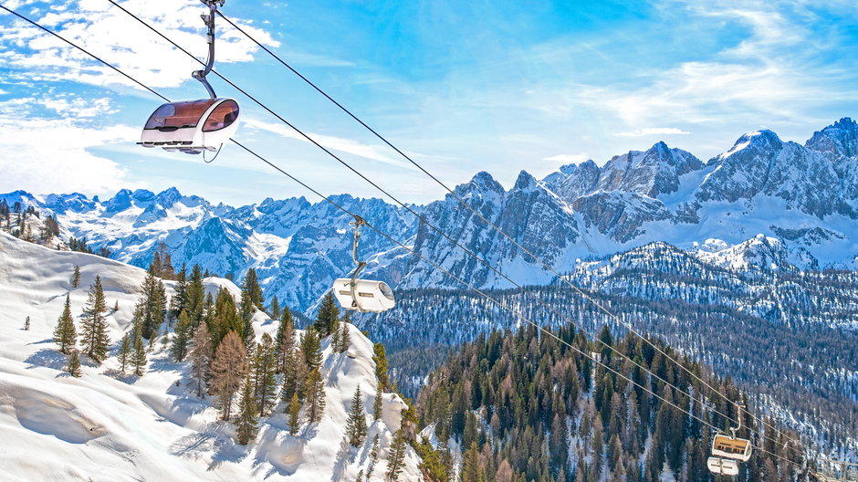 Resort narciarski Cortina D'Ampezzo, Włochy