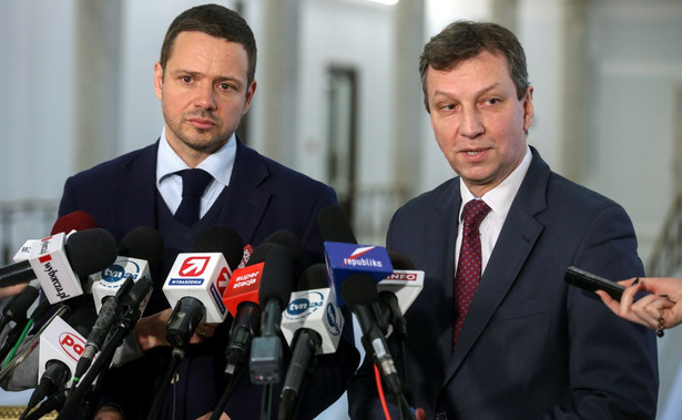 Rafał Trzaskowski i Andrzej Halicki