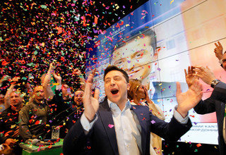 Ukraina ma nowego prezydenta: Zełenski zwycięzcą II tury wyborów