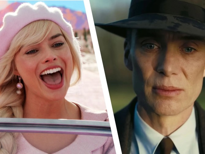 Filmovi Barbie i Oppenheimer
