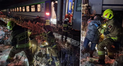 Strażacy wynosili ludzi z pociągu. Co się wydarzyło pod Kołobrzegiem?
