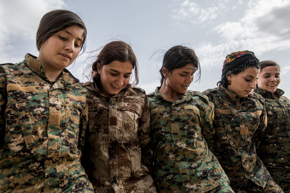Jedna trzecia kurdyjskich wojowników to kobiety