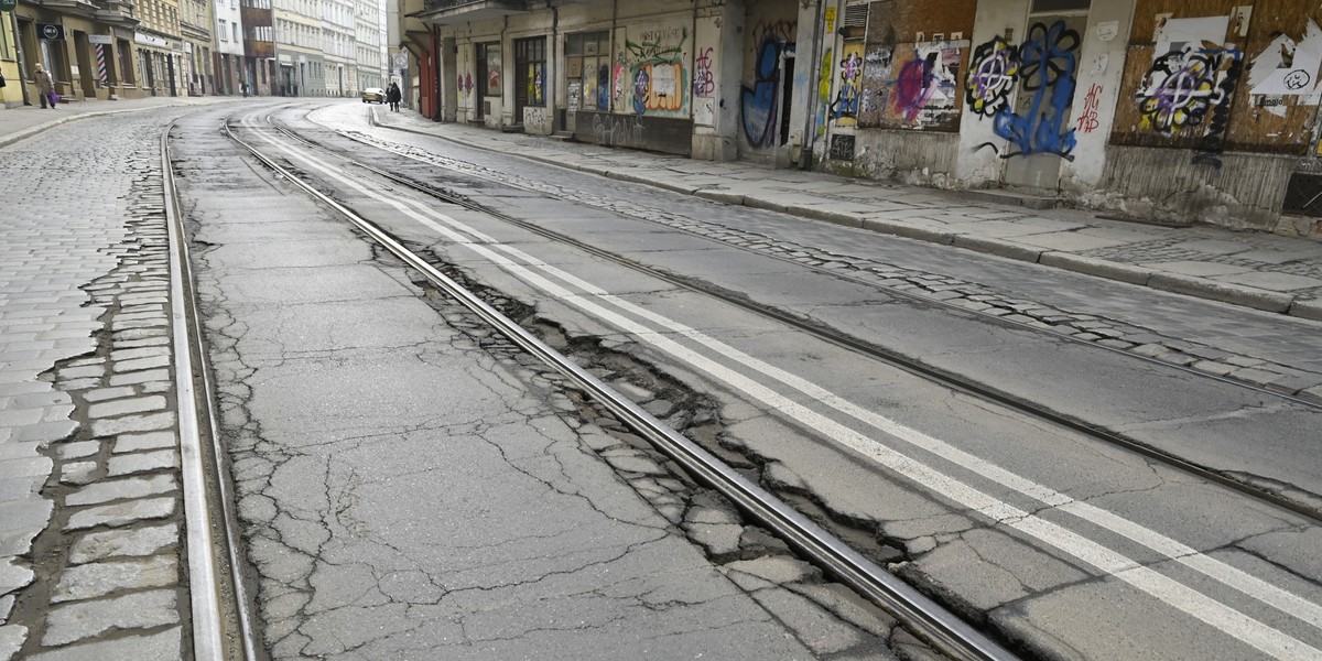 Wrocław: Miasto nie ma pieniędzy na gruntowną przebudowę ul. Szczytnickiej