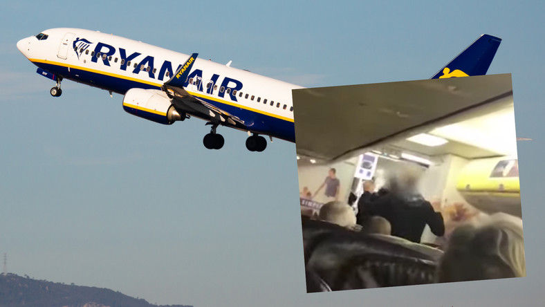 Wielka Brytania. Pasażer Ryanaira nie chciał założyć maseczki. Uderzył stewarda
