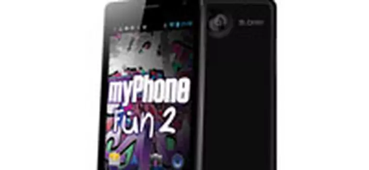 myPhone Fun 2 – smartfon bezpieczny dla portfela