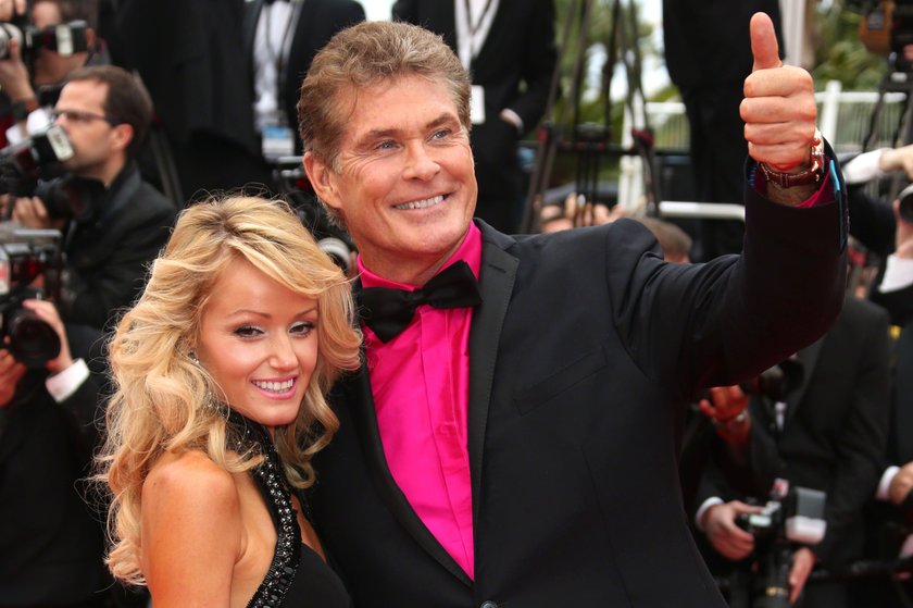 David Hasselhoff z dziewczyną