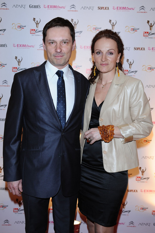 Krzysztof Ziemiec z żoną Danutą