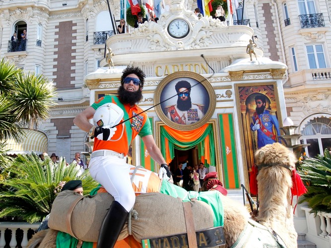 Sasha Baron Cohen w Cannes