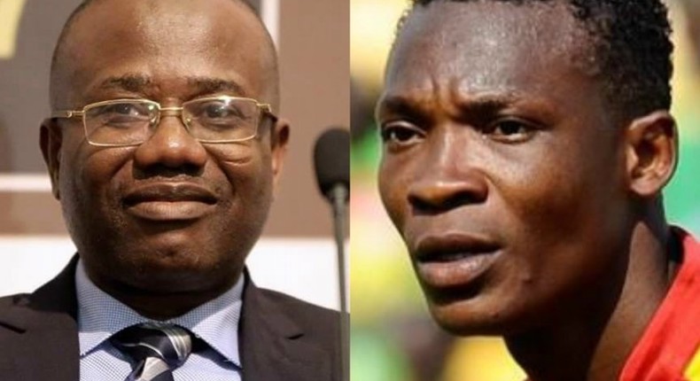 Kwesi Nyantakyi and John Paintsil