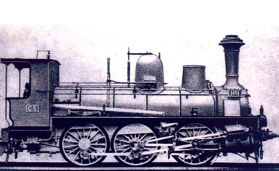 Lokomotiva koja je vukla prvi svečani voz na pruzi Beograd - Niš 1884. godine imala je maksimalnu brzinu od 55 km na sat
