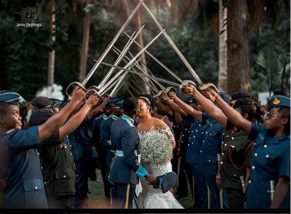 Bride and groom