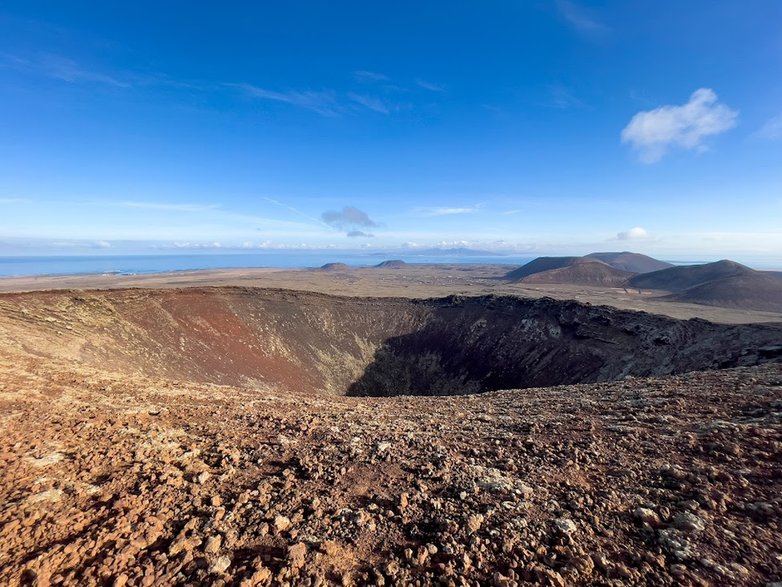 Fuerteventura - wulkan Calderon Hondo