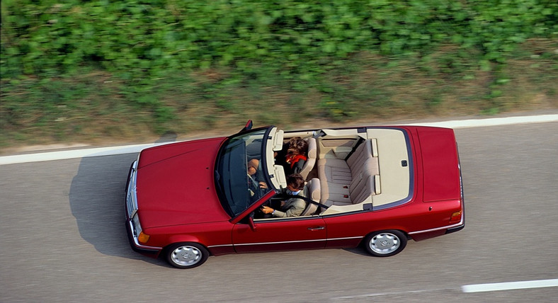 Historia Mercedesów klasy E coupé i cabrio