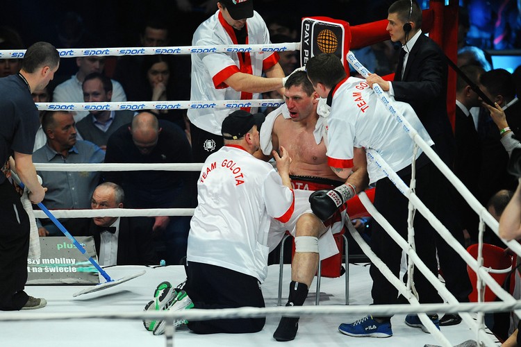 Andrzej Gmitruk i Andrzej Gołota