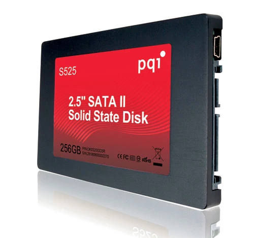 Za 256-gigabajtowy dysk SSD firmy PQI musimy zapłacić 2600 złotych. Za tę kwotę kupimy sześć 3,5-calowych dysków Samsung SpinPoint o pojemności 1 TB każdy