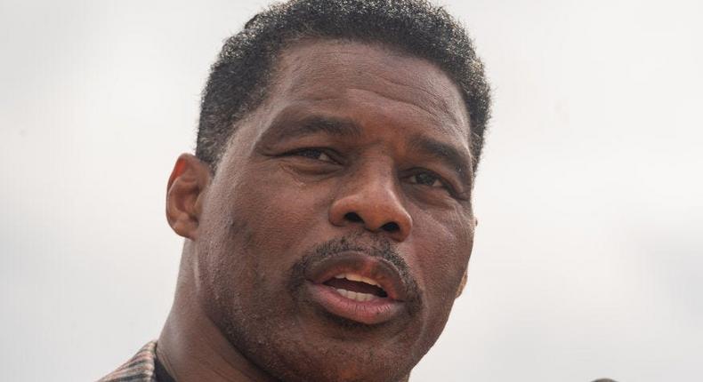 Georgia Republican Senate nominee Herschel Walker.Megan Varner/Getty Images