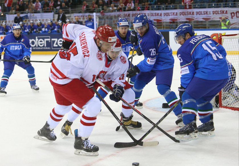 Hokejowa mistrzostwa świata 1A: Polska - Włochy 1:2