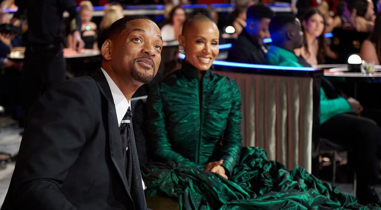 Will Smith és Jada Pinkett az Oscar-gálán.