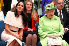 Megan Markl sa kraljicom Elizabetom
