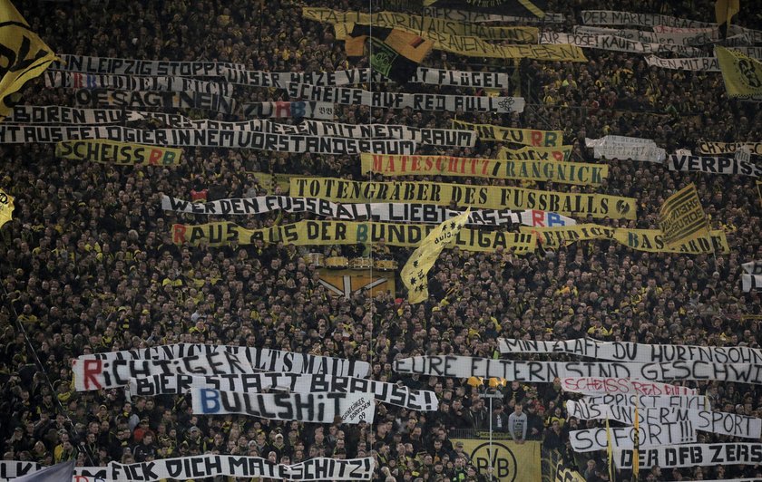 Kibice Borussii Dortmund zaatakowali fanów RB Lipsk