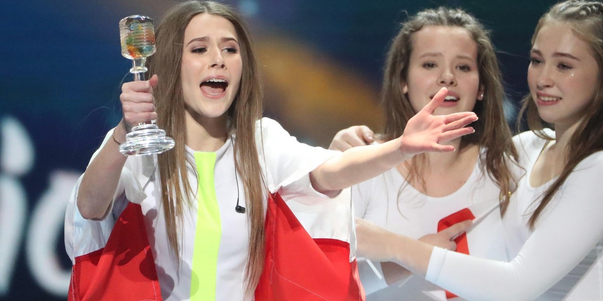 Mińsk: Polka Roksana Węgiel wygrała Eurowizję Junior 2018